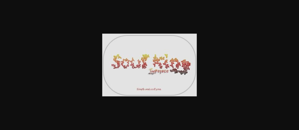 Soul King Font Poster 3