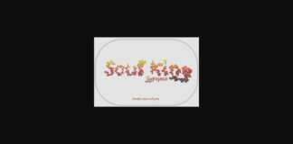 Soul King Font Poster 1