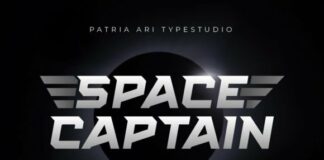 Space Captain Fonts