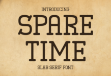 Spare Time Fonts