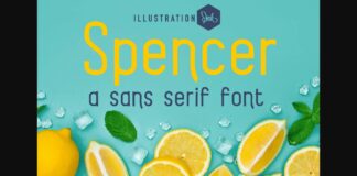 Spencer Font Poster 1