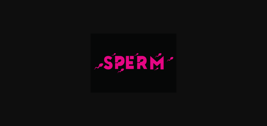 Sperm Font Poster 3