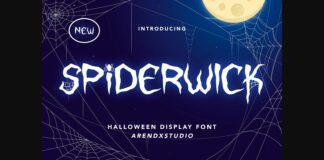 Spiderwick Font Poster 1