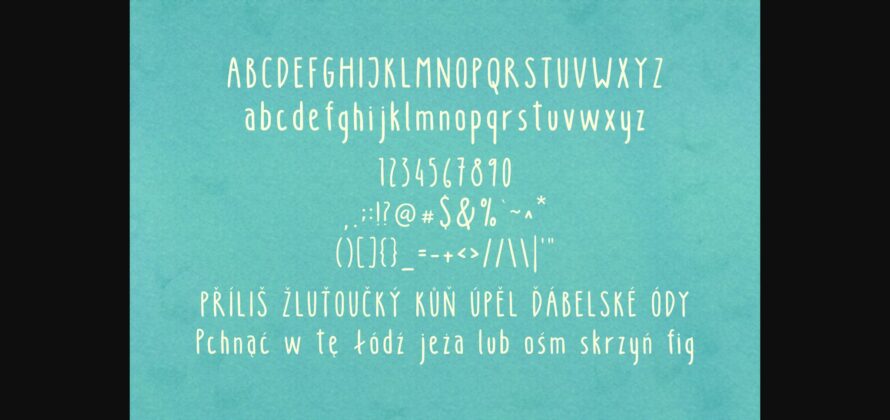 Spirit of Happy Font Poster 7