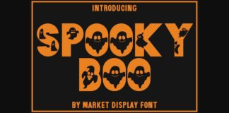 Spooky Boo Font Poster 1