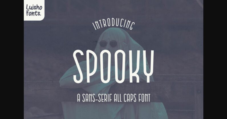 Spooky Font Poster 1