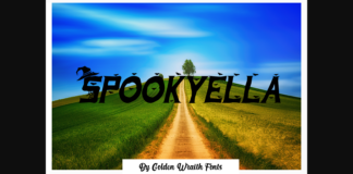 Spookyella Font Poster 1