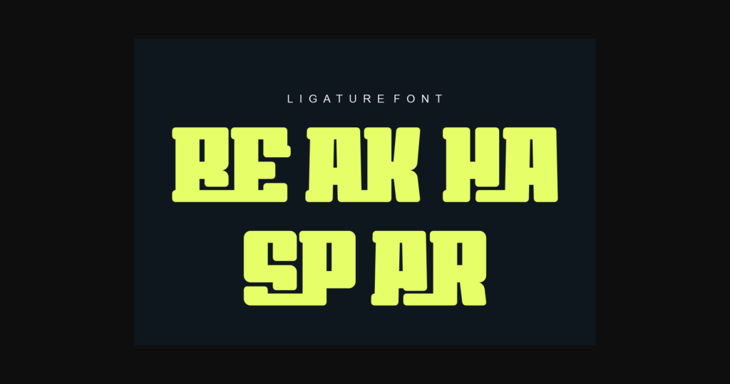 Sport Sobenor Font Poster 8