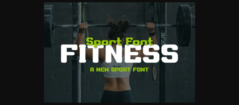 Sportex Workout Font Poster 6