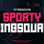 Sporty Kingsquad Fonts