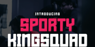 Sporty Kingsquad Fonts