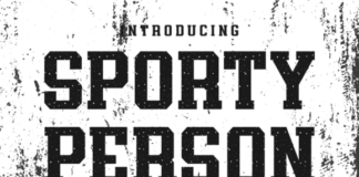 Sporty Person Font