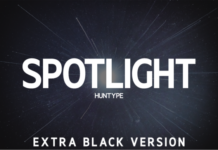 Spotlight Extra Black Font