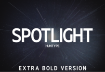 Spotlight Extra Bold Font