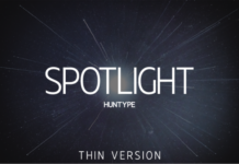 Spotlight Thin Font