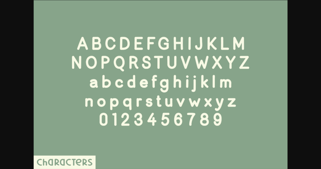 Squirrelly Whiskers Font Poster 4