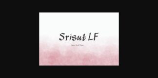 Srisut Lf Font Poster 1