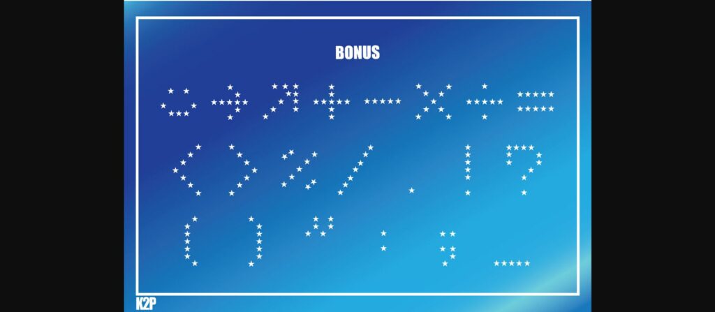 Star Font Poster 7