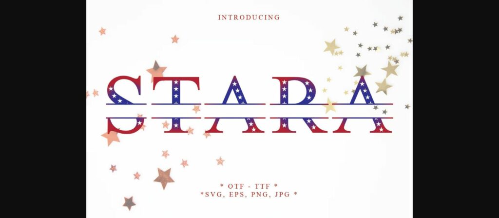 Stara Font Poster 3