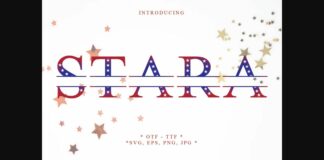 Stara Font Poster 1