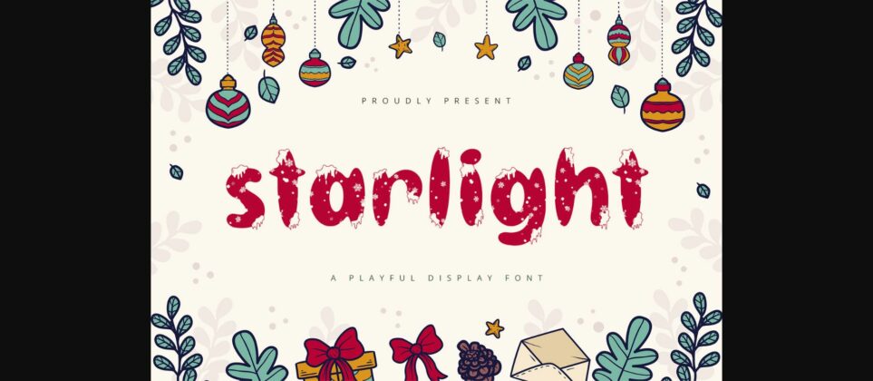 Starlight Font Poster 3