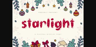 Starlight Font Poster 1