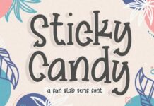 Sticky Candy Font