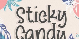 Sticky Candy Font