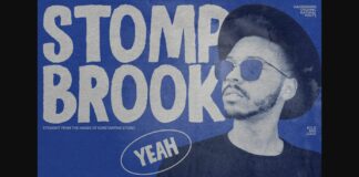 Stomp Brook Font Poster 1