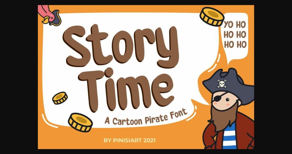 Storytime Font Poster 1