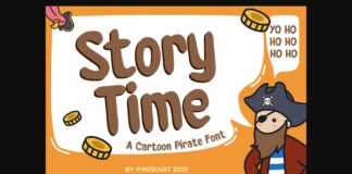 Storytime Font Poster 1