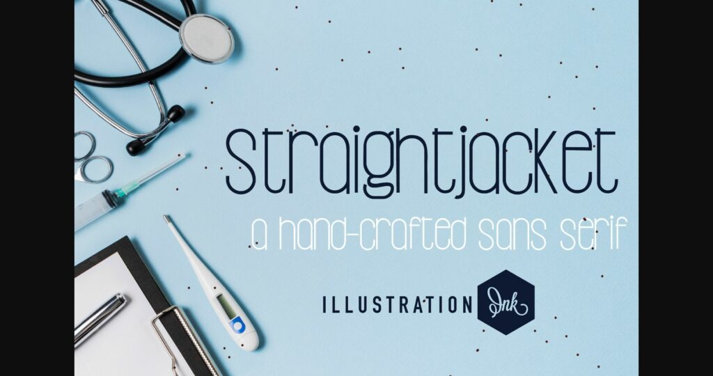 Straightjacket Font Poster 1