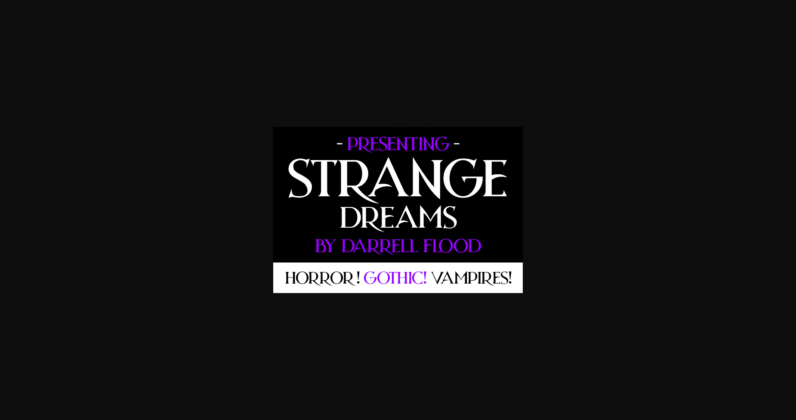 Strange Dreams Font Poster 3