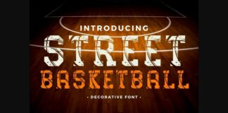 Street Basketball Font Poster 1