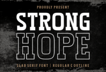 Strong Hope Font