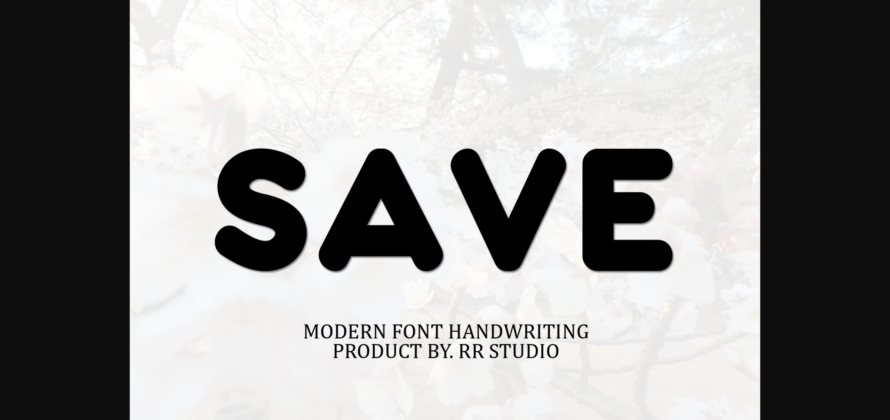 Style Font Poster 5