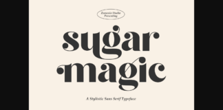 Sugar Magic Font Poster 1