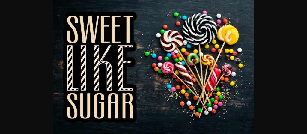 Sugared Candies Font Poster 6