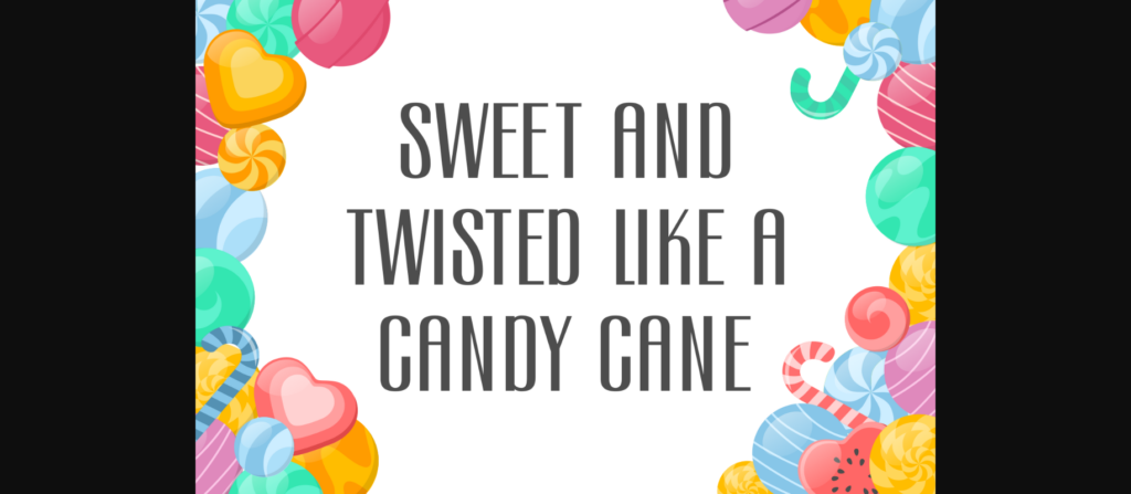 Sugared Candies Font Poster 7