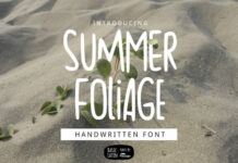 Summer Foliage Font