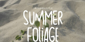 Summer Foliage Font