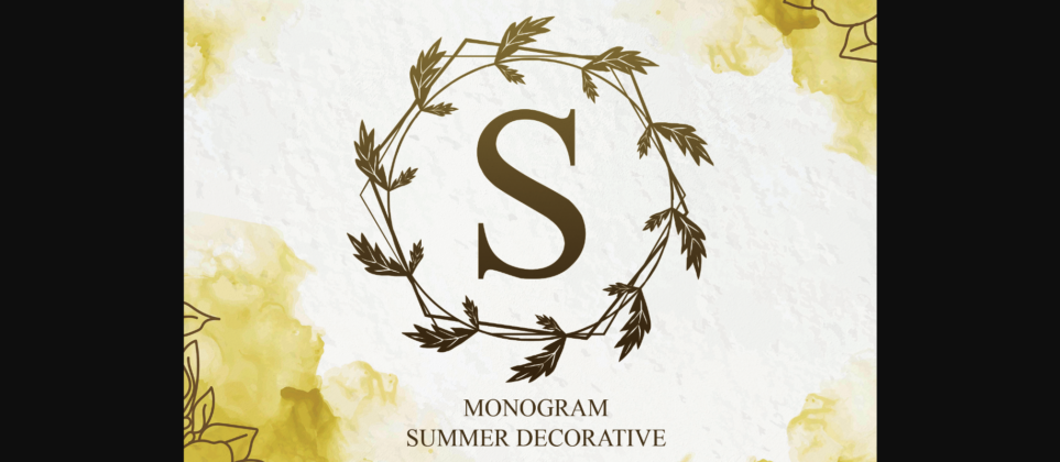 Summer Font Poster 3