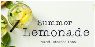 Summer Lemonade Fonts