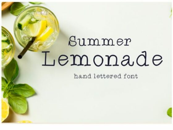 Summer Lemonade Fonts