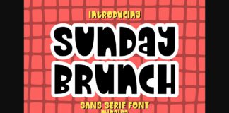 Sunday Brunch Font Poster 1