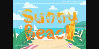 Sunny Beach Font Poster 1