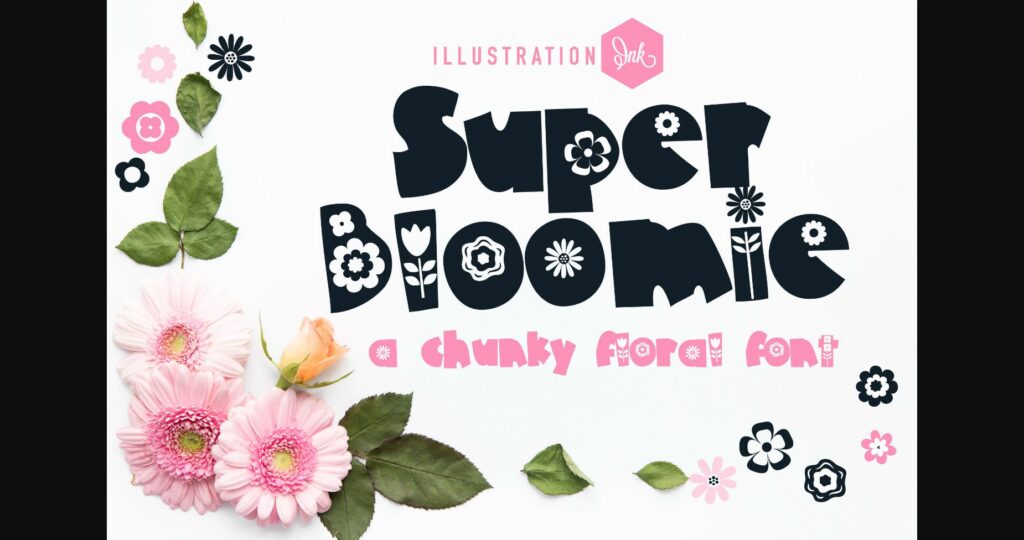 Super Bloomie Font Poster 1