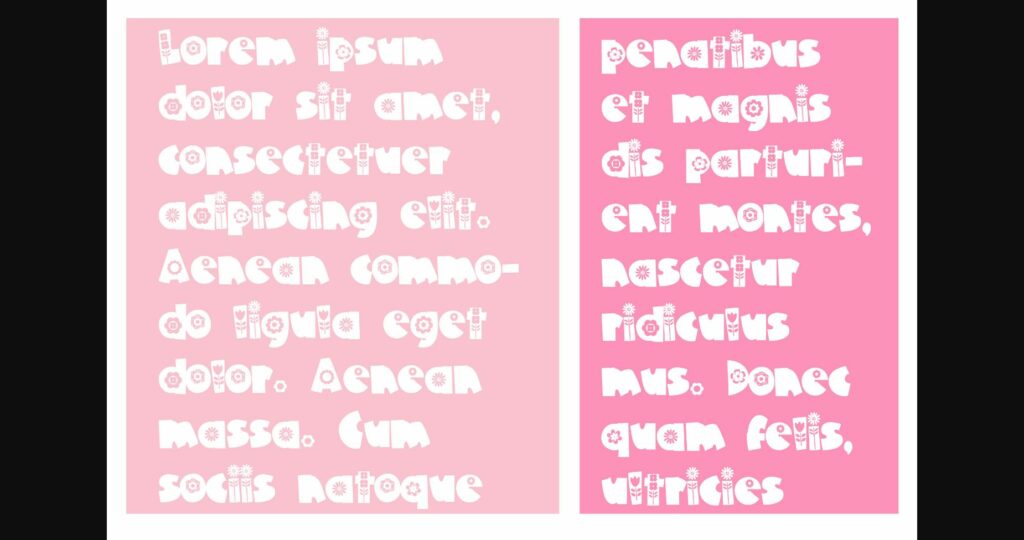 Super Bloomie Font Poster 6