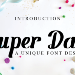 Super Dad Fonts