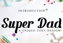 Super Dad Fonts